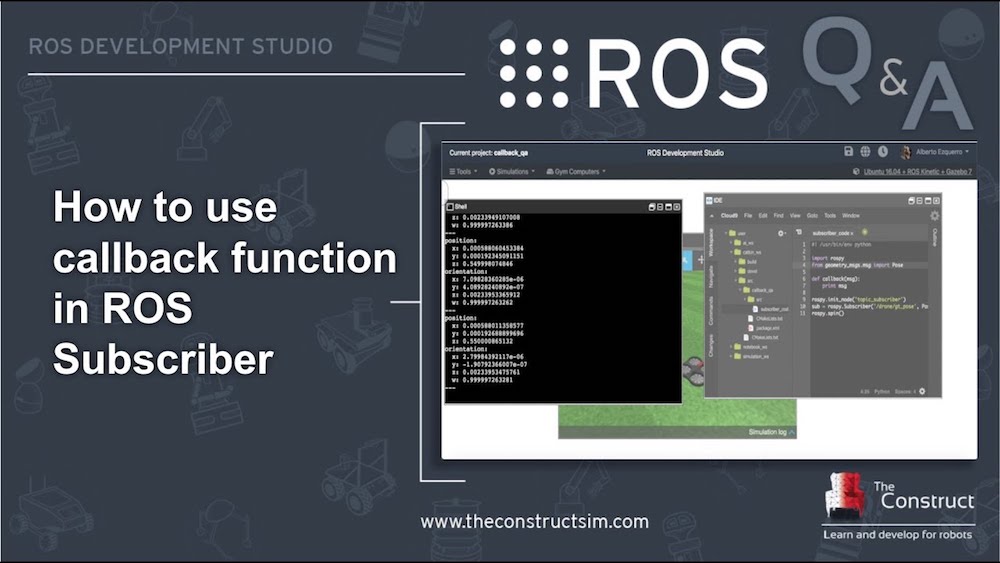 [ROS Q&A] 155 - How to use callback function in ROS Subscriber