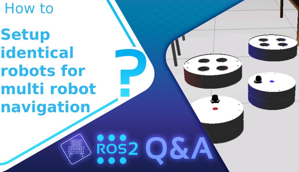[ROS2 Q&A] How to setup identical robots for multi-robot navigation #236