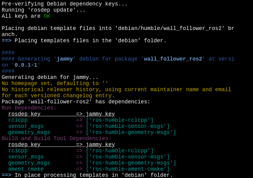 Running rosdep update to release a ros2 binary package