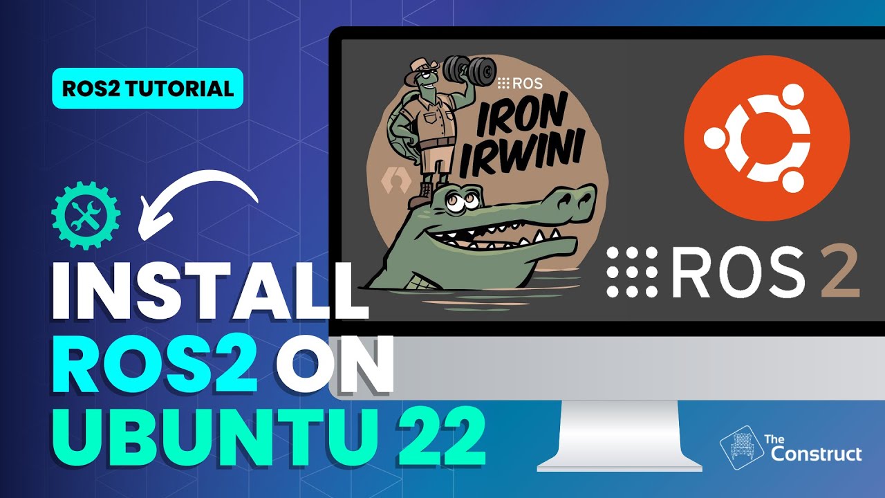 Learn how to install ROS2 Iron on Ubuntu 22